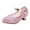 Pink, variant on Busydd Girls Shoes 4-16 Years Mary Janes Dress Shoes Strappy Glitter High Heels for Girls Party Wedding Prom Princess Shoes for Toddler/Little Girl/Big Girl