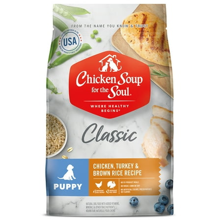 UPC: 0819239012322 | Chicken Soup Chicken  Turkey & Brown Rice Puppy Recipe Dry Dog Food  28 lb