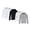 [5 Pack] Black & 3 pack White & Gray, variant on RJMDKXZ 3 Pack Men's Lightweight Fleece Pullover Hoodie Casual Comfy Long Sleeve Sweatshirt with Pocket for Men