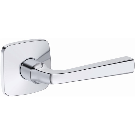 Baldwin Fd.Kin.R.Sfr Kingvale Non-Turning Two-Sided Dummy Door Lever Set - Chrome