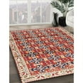 thumbnail image 2 of Ahgly Company Indoor Rectangle Traditional Fire Brick Red Persian Area Rugs, 5' x 8', 2 of 6