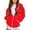 Red, variant on Spazoro Kids Girls Outwear Jackets, Cute Warm Casual Hooded Winter Coats for Girls Black Size 5 T
