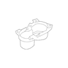 Genuine OE Ford Cup Holder - DA1Z-7813562-BA