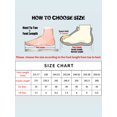 thumbnail image 6 of TMA EYES Women's Casual Hook and Loop Breathable Leather Sneaker, 6 of 6