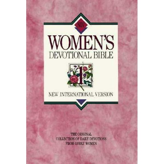 Pre-Owned New International Version Women's Devotional Bible Large Print Hardcover Pink (Hardcover) 0310916437 9780310916437