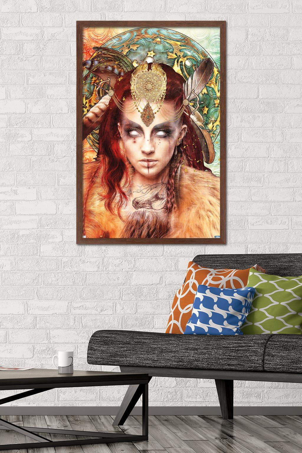 Jena DellaGrottaglia: Cosmic Zodiac - Sagittarius Wall Poster, 22.375" x 34" Framed
