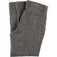 thumbnail image 2 of Tasso Elba Pantalones casuales con textura cruzada para hombre, marrón, 38W x 32L Tasso Elba Pantalones, 2 of 2