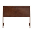 thumbnail image 4 of AFI Portland Headboard with USB Charging Station Walnut Wood Finish Full, 4 of 5