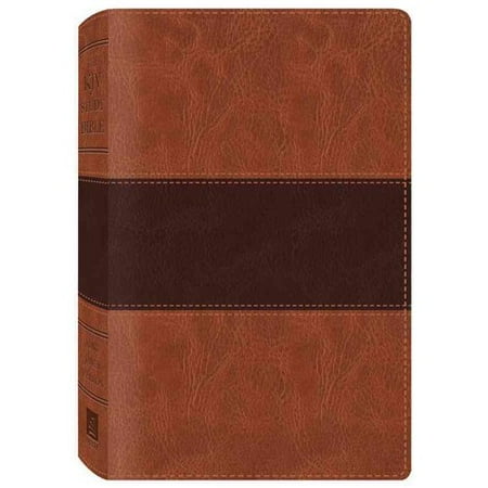 The KJV Study Bible: Two-Toned DiCarta Brown, Red Letter Edition