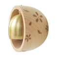 thumbnail image 1 of Timbre de campana de viento para puerta Campana de refrigerador de estilo japonés Etiqueta de nevera Titular de mensaje Campana de recordatorio de apertura de puerta de regalo para madera Sunnimix timbre de puerta, 1 of 8