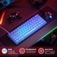 thumbnail image 3 of HK GAMING GK61 60% v3 | Teclado Mecánico para Juegos Hotswap | 61 Teclas con Retroiluminación RGB Multicolor para PC/Mac Gamer | Distribución US (Blue, Cherry Mx Speed Silver), 3 of 8