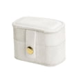 thumbnail image 2 of YardChic Velvet Wedding Ring Pillow Box, Ring Bearer Box, Wedding Pillow for Rings, Mini Ring Holder Pouch Box, Earrings Storage Box for Proposal Engagement Wedding Ceremony Party, 2 of 8