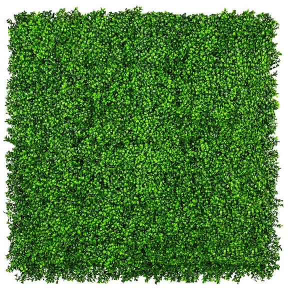 Sample Panel of Premium Bright Artificial Boxwood Wall (Small Sample) Commercial Grade UV Resistant