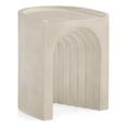 thumbnail image 1 of Meridian Furniture Avenda Beige Table d'Appoint en Béton pour Intérieur/extérieur, 1 of 11