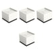 thumbnail image 4 of Elevadores de cama para muebles, elevadores de patas, portátiles, simples, resistentes, antideslizantes, almohadillas para mesa, sofá y gabinete, 4 pi Albaricoque 75 cm, 4 of 9