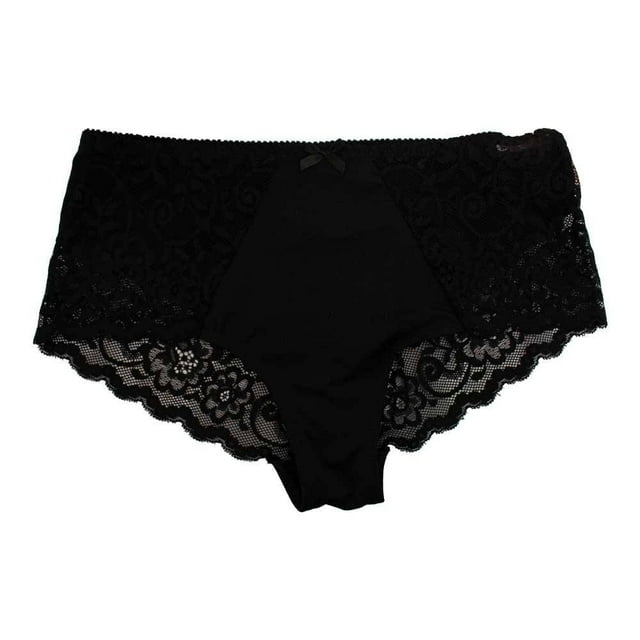 Pantaleta Bras Jade para Dama Microfibra Ligera Negro Talla M