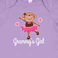 thumbnail image 4 of Inktastic Grammy Girl Ballerina Monkey Girls Baby Bodysuit, 4 of 5