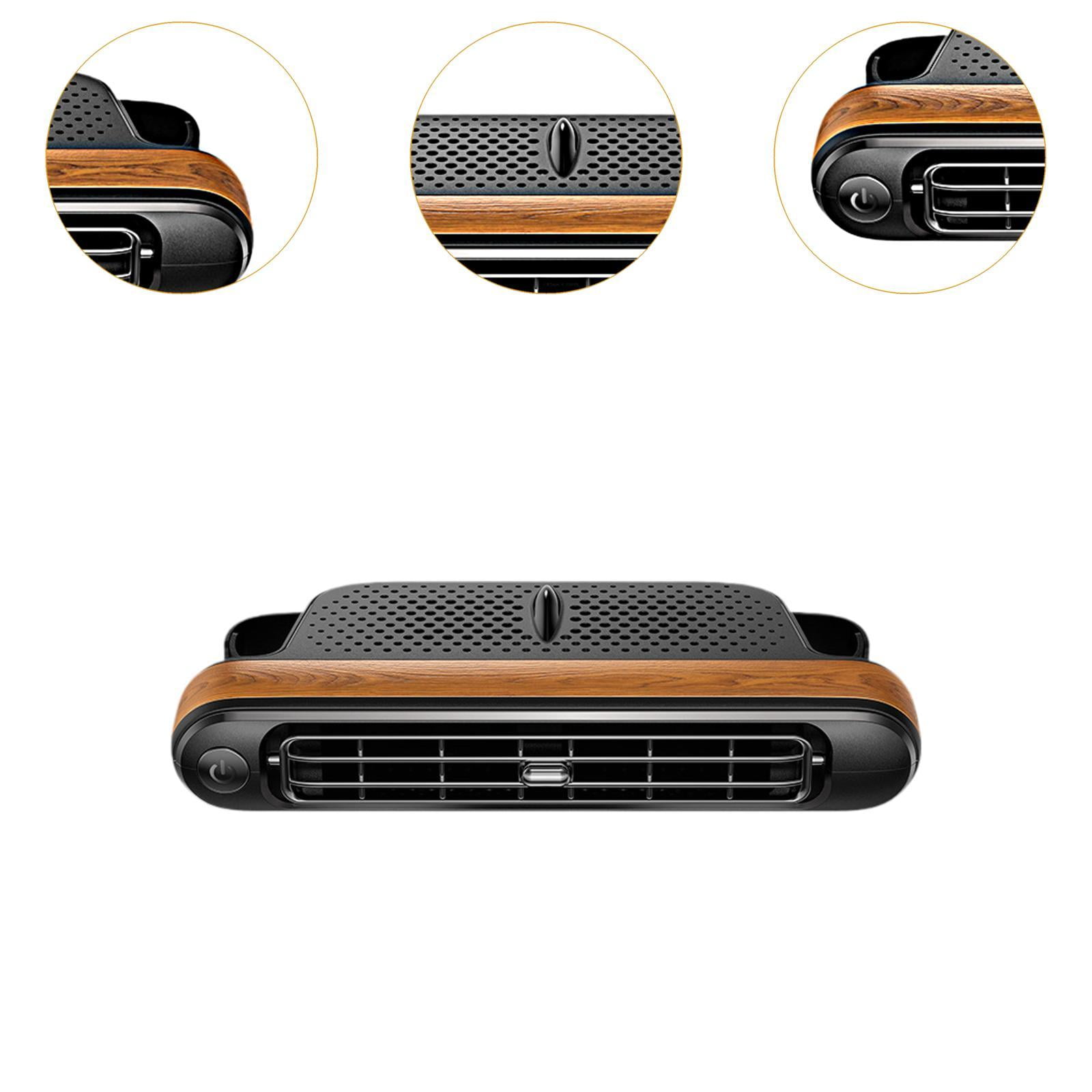 Zxpjkyu Cars Seat Fan Backseat USB Plug 3 Speed Save Space Personal Fan Adjustable Angle