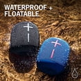 thumbnail image 3 of Ultimate Ears WONDERBOOM 3, altavoz Bluetooth inalámbrico portátil, sonido de 360 ​​grados de graves grandes para exteriores, impermeable, a prueba de polvo IP67, flotante, alcance de 131 pies, negro, 3 of 3