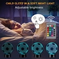thumbnail image 4 of Regalo de fútbol para niños y niñas, luz nocturna de fútbol para niños, lámpara óptica 3D, decoración de habitación de ilusión, 16 colores cambiantes, regalo de cumpleaños, Navidad para fanáticos del fútbol. esquí esquí Gafas de esquí, 4 of 5