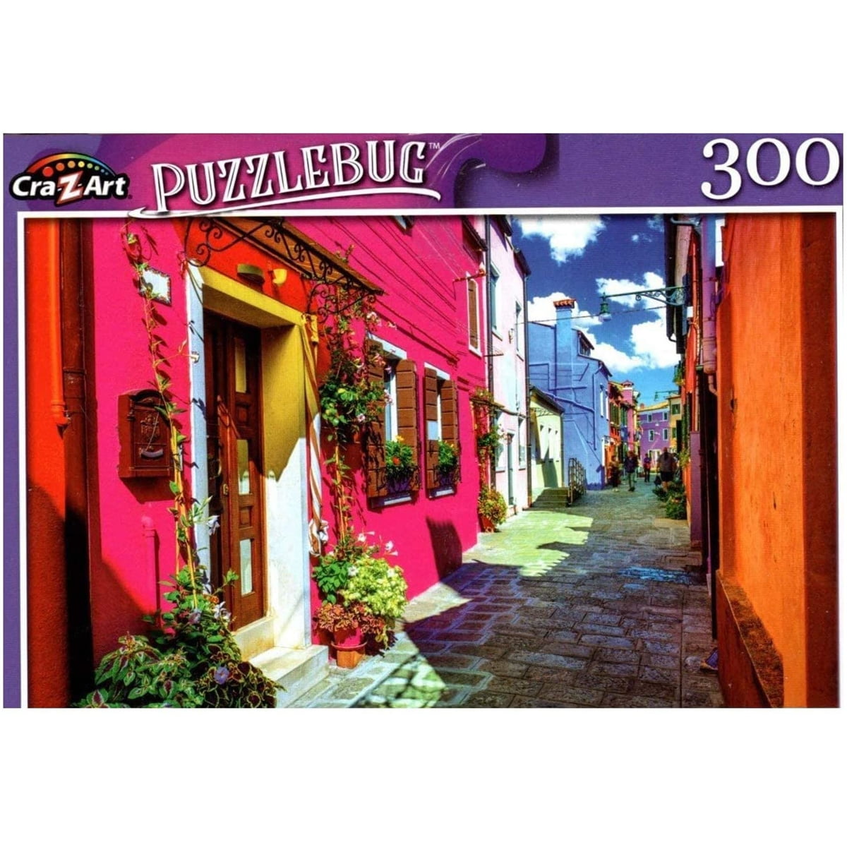 Pink Building 300 Jigsaw Puzzle New Home Activity Burano Island Venice Italy 