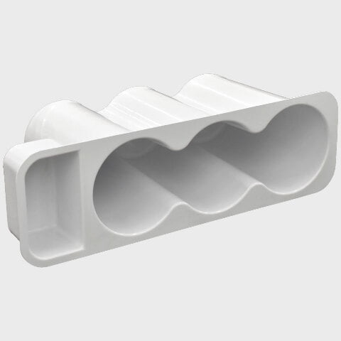 Aviara Boat Fender Storage Tub 548019 | Below Deck 35 1/4 Inch White