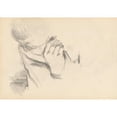 thumbnail image 3 of Paul Cézanne 24x18 Black Modern Framed Museum Art Print Titled - Hand and Shoulder of a Boy (C. 1885), 3 of 5