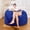 Blue, variant on MOOSENG 4FT Bean Bag Chair, Comfy Bean Bag for Adults & Kids, Fluffy Large Bean Bag Sofa with Removable Cover & Side Pocket for Living Room, Gaming, Playroom