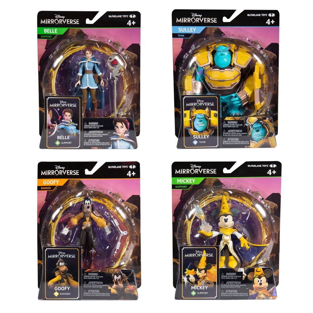 McFarlane Toys Articulated Action Figures Disney Mirrorverse SET OF