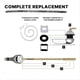 thumbnail image 4 of Toilet Handle Brass Lever Flush Replacement Kit Chain(Side Mount), 4 of 5