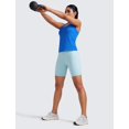 thumbnail image 3 of Musculosa CRZ YOGA Racerback Transpirable Azul Talle Grande, 3 of 5