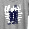 thumbnail image 3 of Mickey & Friends - Aloha - Women's Short Sleeve Graphic T-Shirt, 3 of 5
