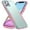 Green+Pink, variant on for iPhone 11 Pro Max Case, Phone Case Heavy Duty 2 in 1 Full Body Rugged Shockproof Hybrid Hard PC Soft TPU Bumper Drop Protective Girls Women Boy Men Covers for iPhone 11 Pro Max, Purple Black