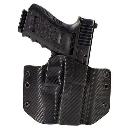 Black Carbon Fiber OWB Holster (Right-Hand, CZ P-10 C)