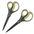 thumbnail image 4 of LIVINGO Titanium All Purpose Scissors, 8 Inch, Green & Gray, 2 Count, 2 Pack, 4 of 7