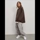 thumbnail image 4 of Sudaderas de Mujer con Cuello Redondo, Forro , Suéteres Oversize, Otoño 2025, Blusas Bonitas, Ropa Preppy Estilo A L, 4 of 8