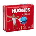 thumbnail image 4 of HUGGIES Little Snugglers Baby Diapers, Econo Pack, Size 1-6, Count 108-198, 4 of 9