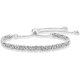 thumbnail image 1 of Pulsera de cadena de eslabones bolo ajustable bizantina de plata de ley 925 italiana de 4 mm para mujer hecha a mano en Italia, 1 of 5