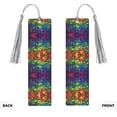 thumbnail image 2 of Kdxio Pride Rainbow Print Metal Tassel Bookmarks,Perfect Gift for Art Lovers and Bookworms Metal Bookmarks for Women, 2 of 8