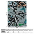 thumbnail image 4 of Orinice Dinosaur Skeleton Theme Warm Lightweight Soft Fleece Blanket for All Seasons - Multiple Sizes Available 60x80in, 4 of 6