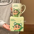 thumbnail image 2 of Taza de agua de cerámica Crayon Shin-chan, taza bonita para niños, taza de café de oficina, regalo de cumpleaños para hombres y mujeres, taza para parejas, 2 of 5
