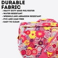 thumbnail image 3 of J World Womens Thomas 16" Messenger Bag with Laptop Sleeve for School and Travel, Poppy Pansy, 3 of 9