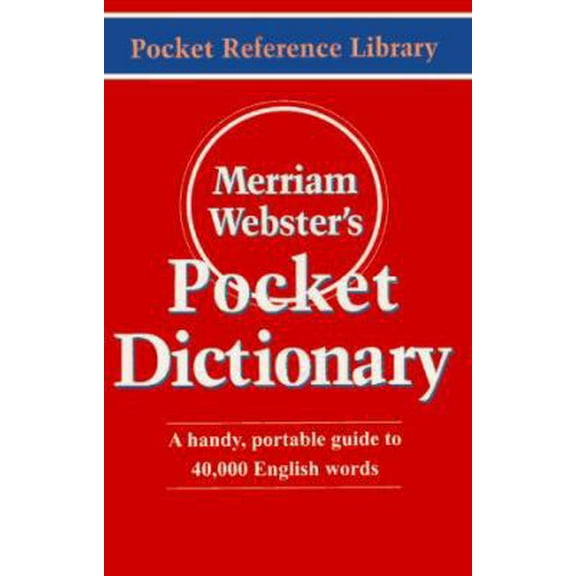 Pre-Owned Merriam-Webster's Pocket Dictionary (Paperback) 0877795002 9780877795001