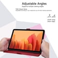 thumbnail image 6 of FJLBDE Case for iPad Pro 12.9 Inch (6th/5th/4th/3rd Gen, 2022/2021/2020/2018), PU Leather Folio Stand Magnetic Cases, Card Slot, Auto Wake/Sleep, Pen Holder, Filp Cover, Green, 6 of 7