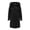 Black, variant on Vedolay Warm Winter Coats 2023 Patchwork Winter Hooded Coat Zipper Up Outwear with Pocket Black,S
