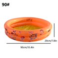 thumbnail image 1 of Piscina inflable de plástico grueso para bebés y niños, uso doméstico, piscina de agua familiar, piscina para bebés, piscina de bolas oceánicas, 1 of 5