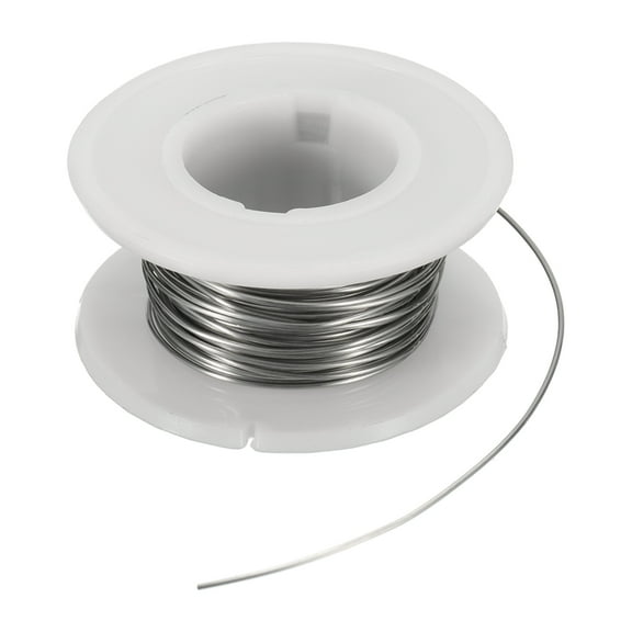 Uxcell 22 Gauge Nichrome 80 Heating Resistance Wires 13ft High Temperature for Electronic Components, White