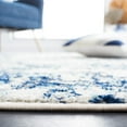 thumbnail image 4 of SAFAVIEH Tulum Ainsley Traditional Area Rug, 6'7" x 6'7" Square, Ivory/Blue, 4 of 8