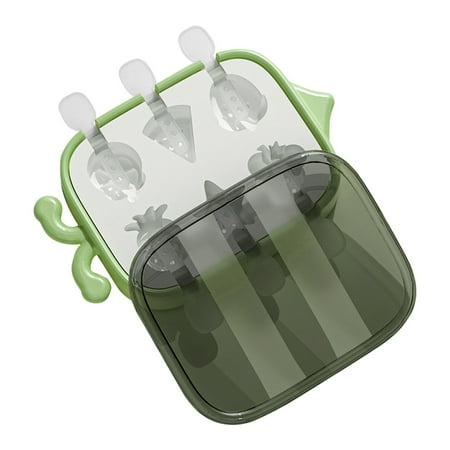 

JWF Mall 1 Pcs Homemade Ice Mold High Toughness Silicone DIY Craft Cartoon Popsicle Maker for Home