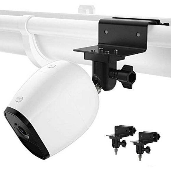 HOLACA Gutter Mount for Arlo Pro 4 eufyCam 2C Pro E and 2,Arlo Essential,Arlo Pro 2,Arlo Pro 3,Wyze Cam Outdoor,Arlo